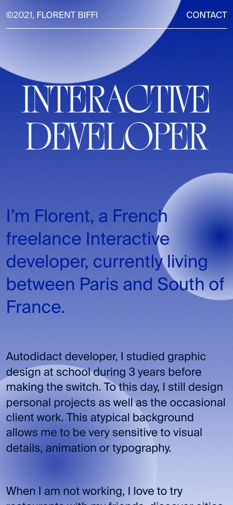 ©2021, Florent Biffi, phone capture