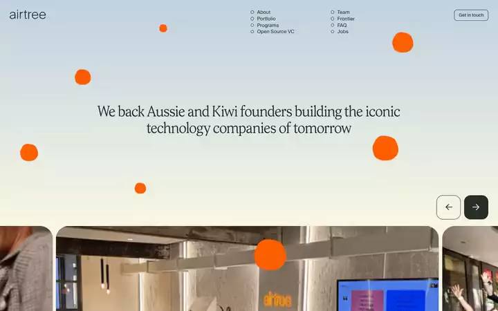Airtree Ventures, Scroll, 1440 px, 10 s, poster