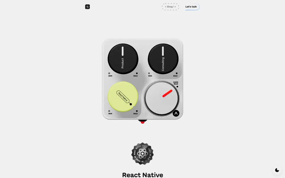 React Native Engineering Studio: poster