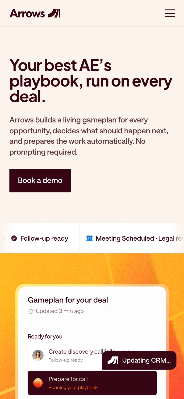 Arrows, phone capture