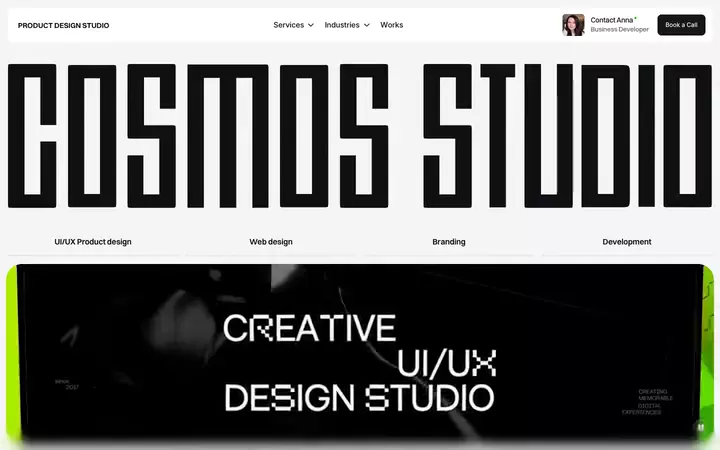 Cosmos Studio, Intro, 1440 px, 7 s, poster