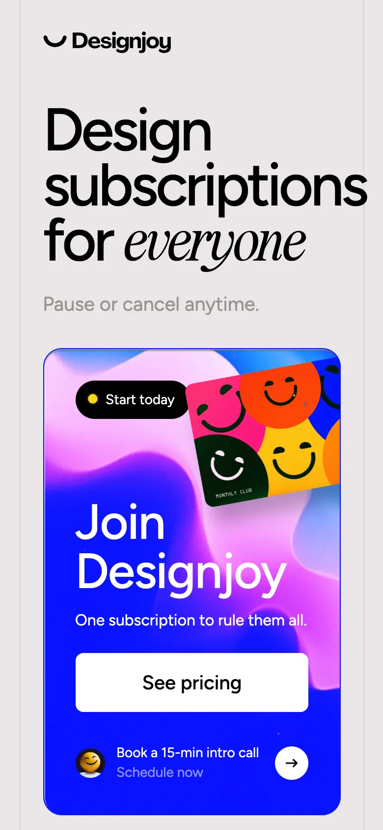 Designjoy, phone capture