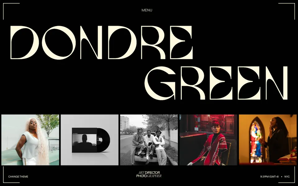 Dondre Green: poster