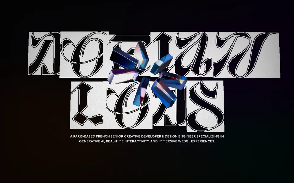 Dorian Lods: Smooth scroll · lerp 0.25 · 95 % caught up in 200 ms