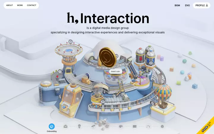 Hnine Interaction, Intro, 1440 px, 6 s, poster