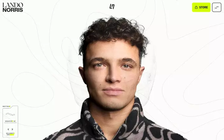 Lando Norris, Intro, 1440 px, 6 s, poster