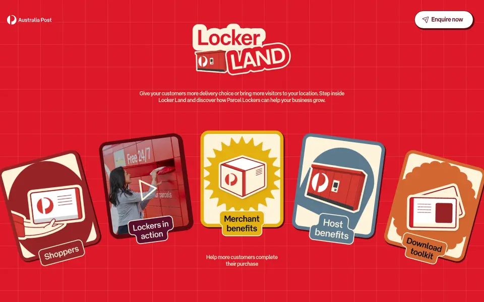 Locker Land: Native scroll