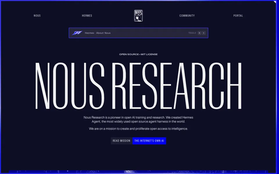 Nous Research: Smooth scroll · lerp 0.09 · 95 % caught up in 560 ms