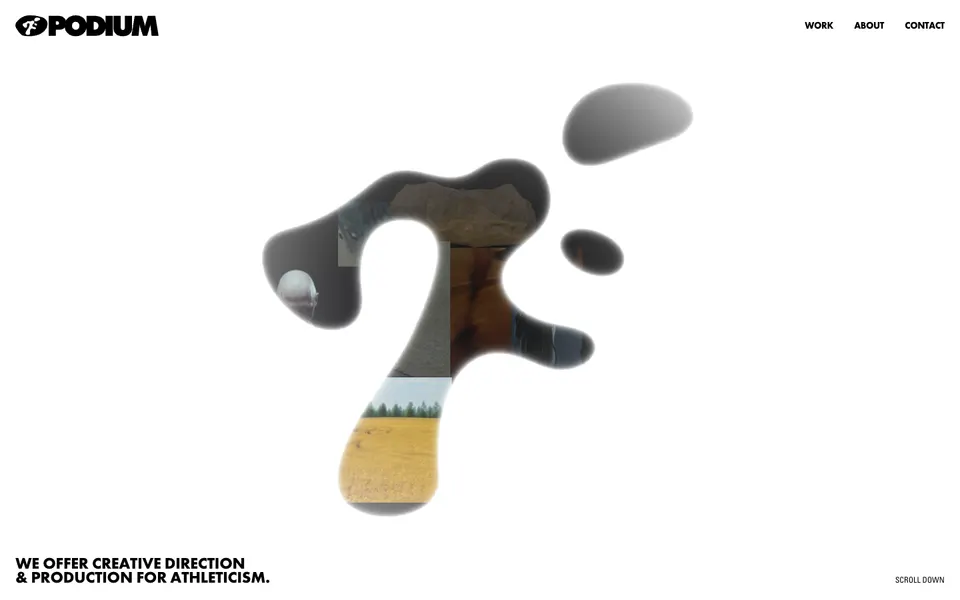Podium —: poster