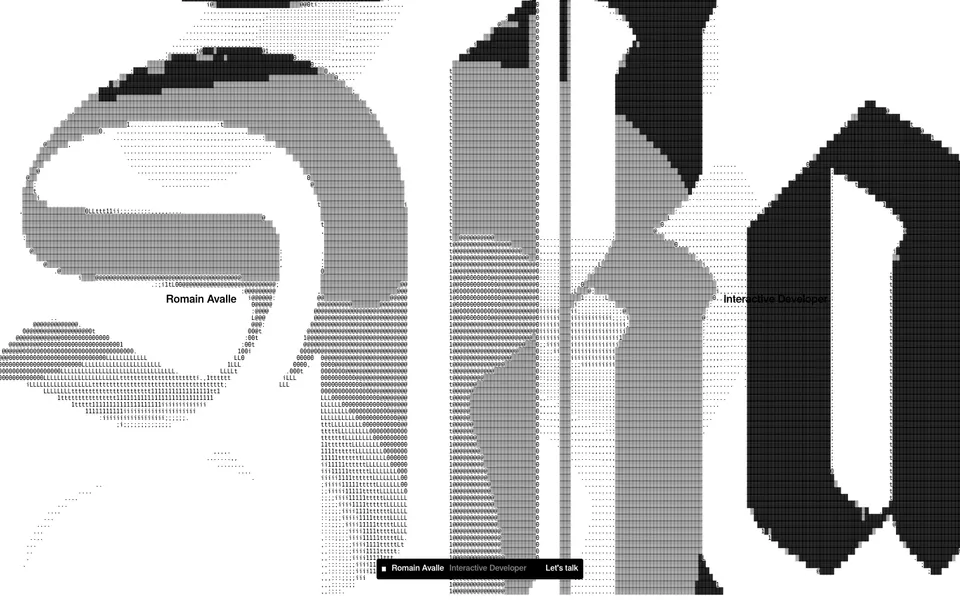 Romain Avalle: poster