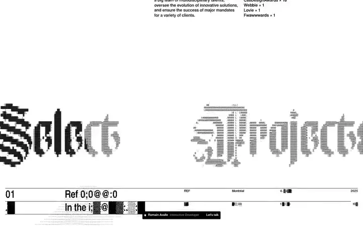 Romain Avalle, Scroll, 1440 px, 7 s, poster