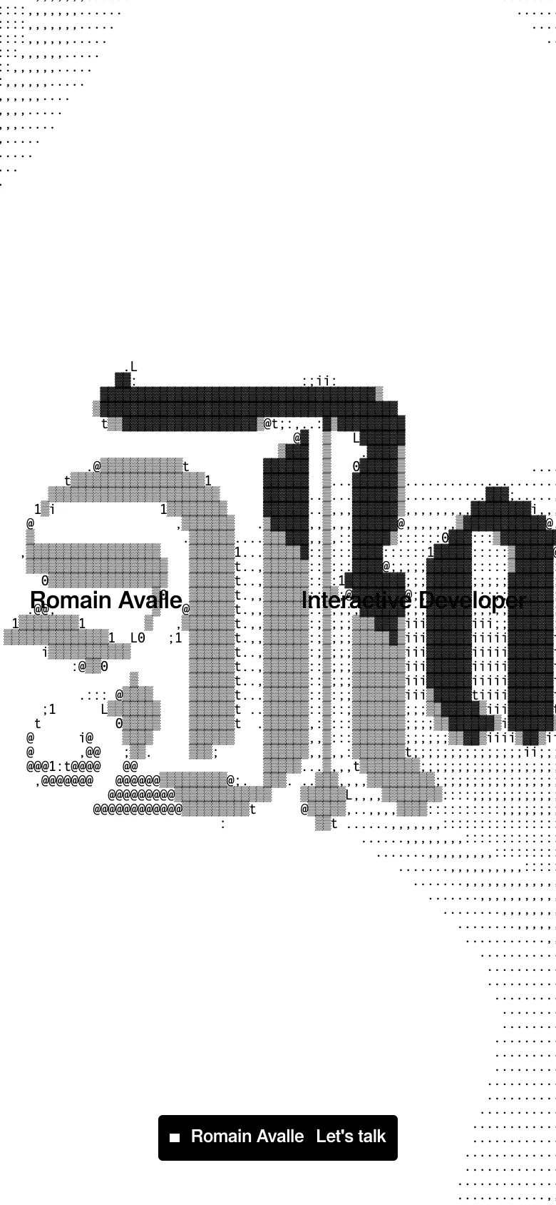 Romain Avalle, phone capture
