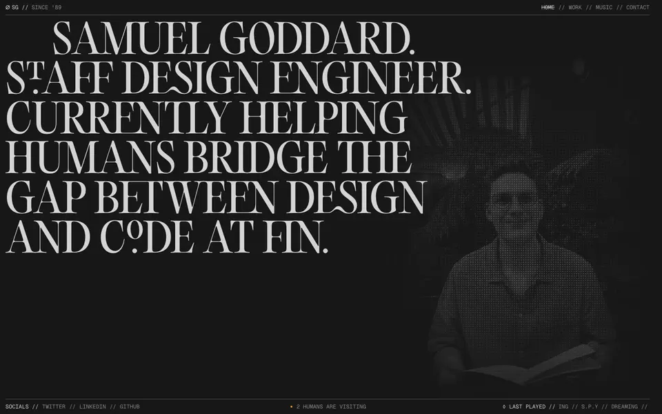 Samuel Goddard: poster