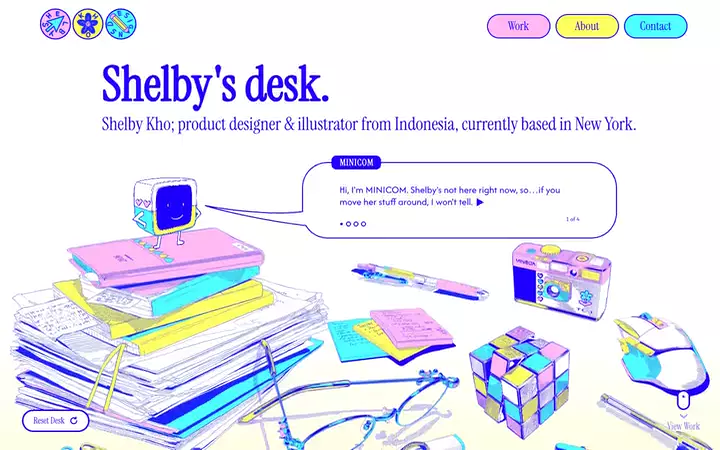 Shelby Kho, Scroll, 1440 px, 7 s, poster