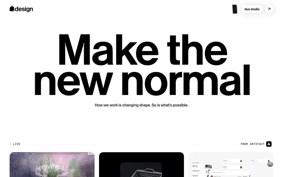 Shopify Design: poster