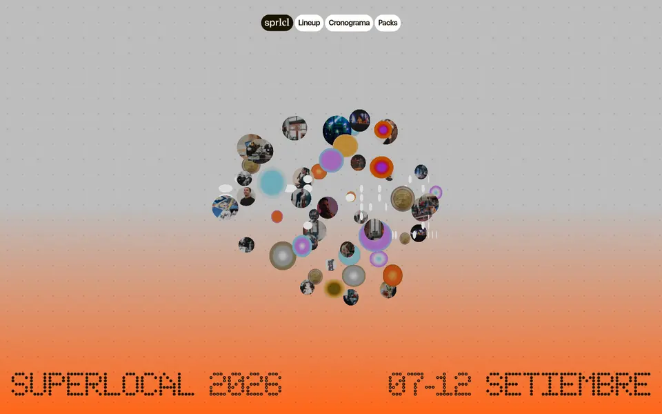 Superlocal 2026: Smooth scroll · lerp 0.1 · 95 % caught up in 500 ms