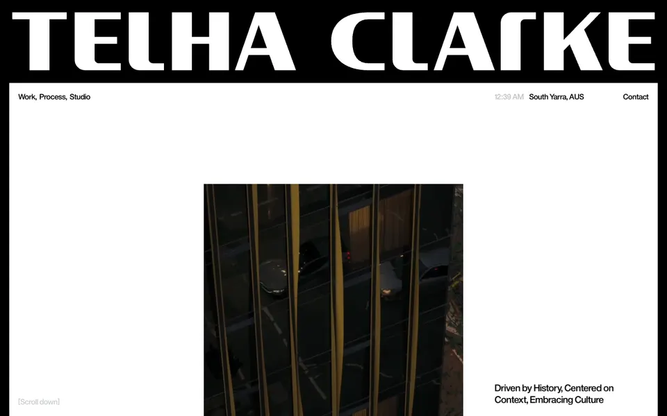 Telha Clarke: poster