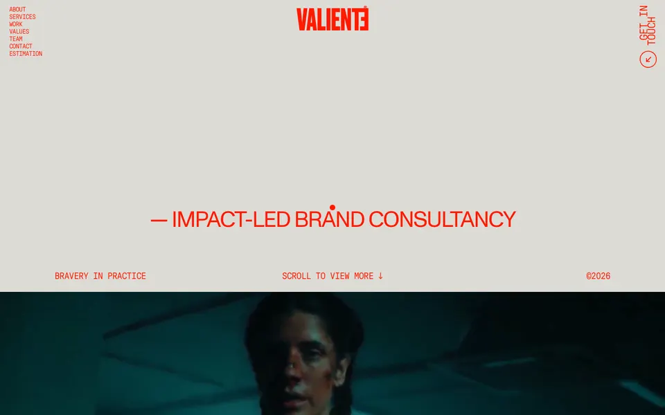 VALIENTE®: poster