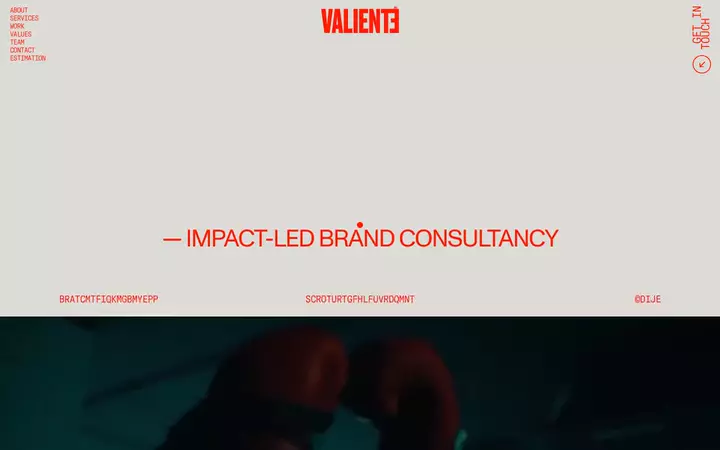 VALIENTE®, Intro, 1440 px, 6 s, poster