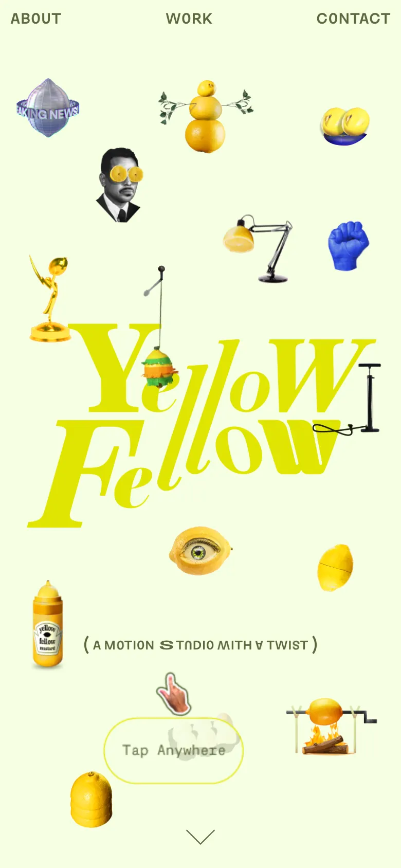 Yellow Fellow, phone capture
